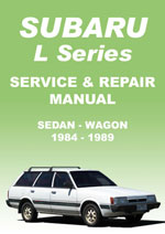 Subaru L-Series 1984-1989 Workshop Repair Manual