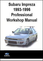 Subaru Impreza 1993-1996 Workshop Manual